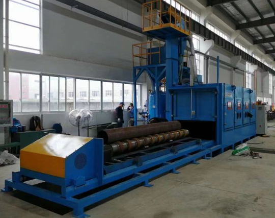 潮州喷砂机在管道除锈中的现场施工应用