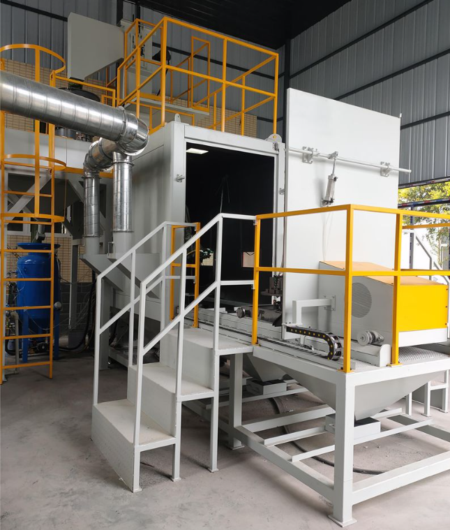 潮州全自动喷砂机 实现无人化高效生产