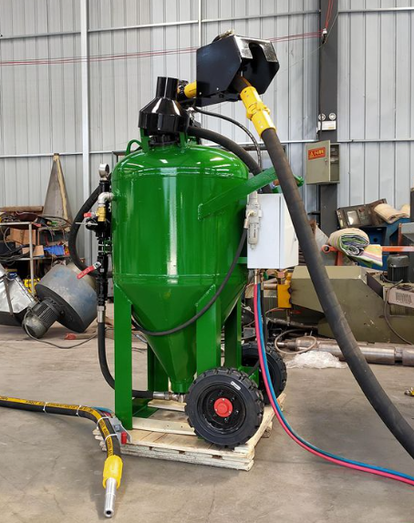 潮州移动式喷砂机 户外施工效率翻倍