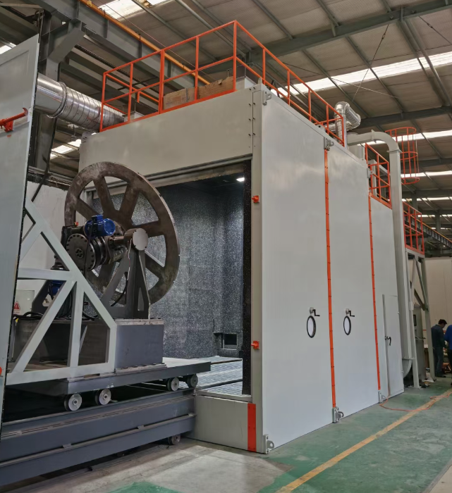 潮州封闭式喷砂房，环保与处理效果双保障