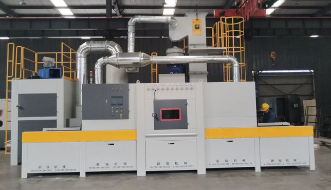 潮州输送式喷砂机 适配流水线生产需求