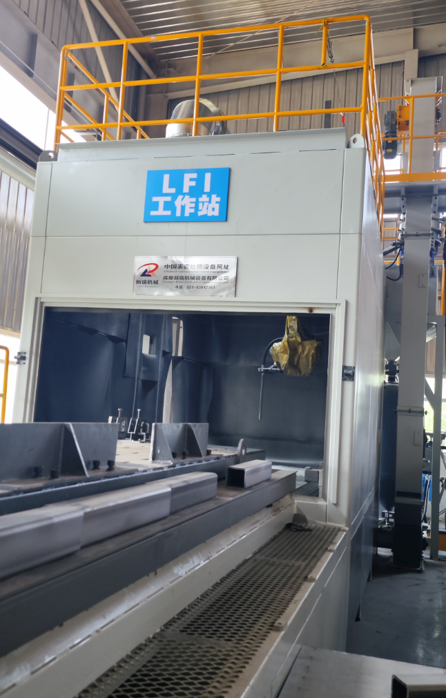 潮州大口径喷砂机 适合大型工件处理